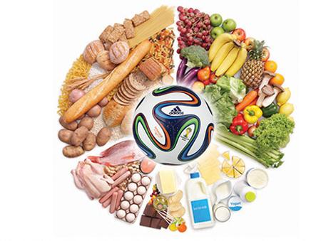 تغذیه در​ حین بازی‌های فوتبال، بسکتبال، والیبال